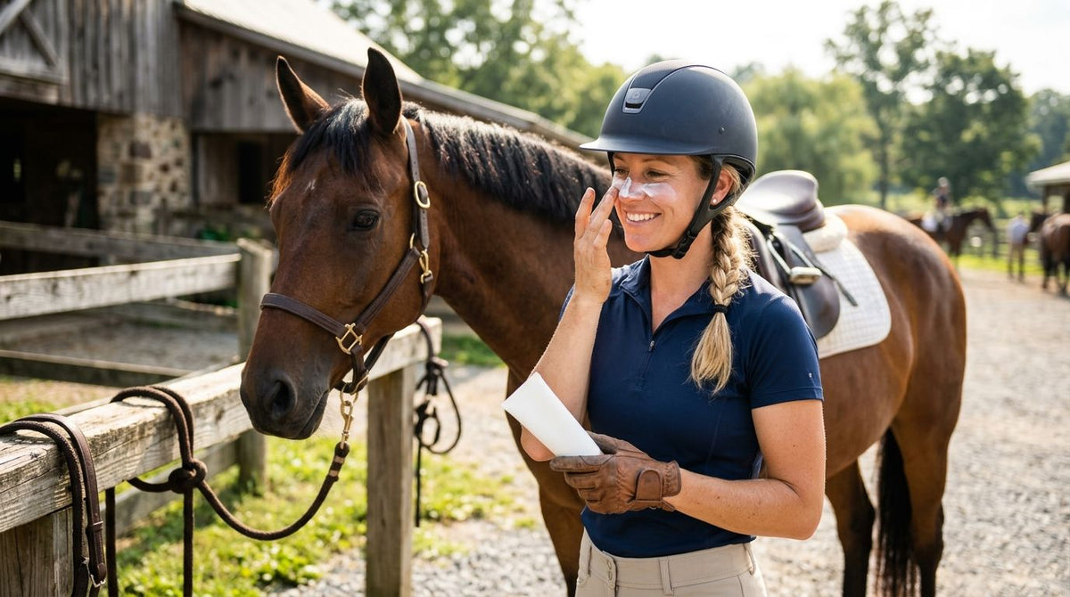 Best mineral sunscreen for equestrians and horseback riders