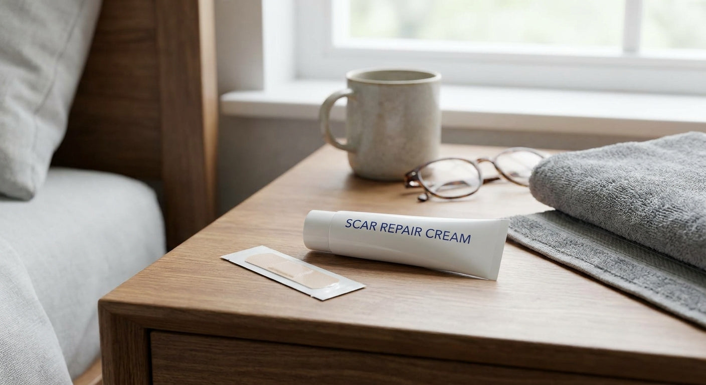 Scar cream for vasectomy incision scars