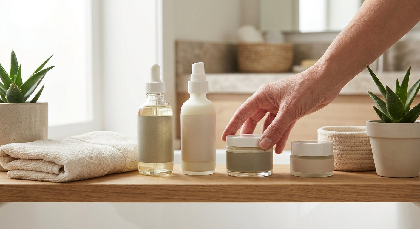 Fragrance-free skincare routine for eczema-prone skin