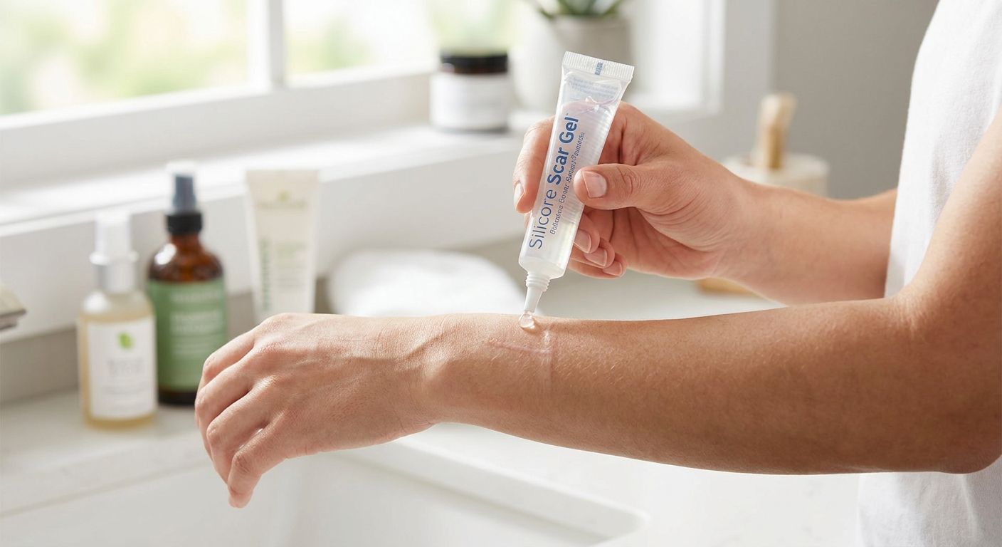 How to know when to stop using silicone scar gel