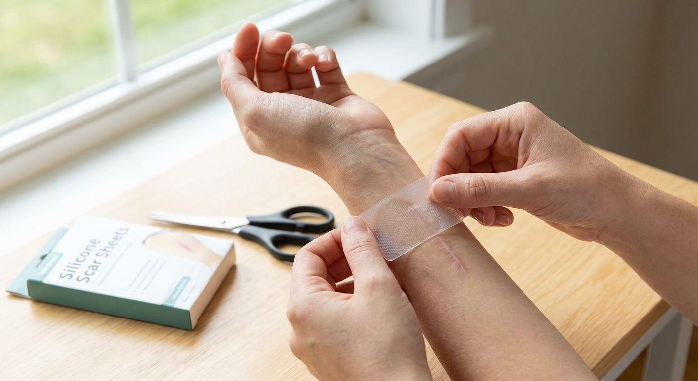 How to use silicone scar sheets for best results