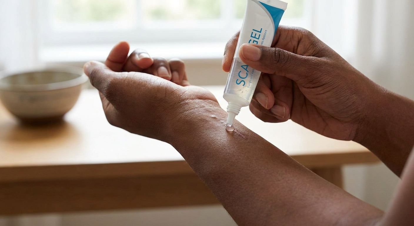Best scar gel for surgical scars on dark skin tones