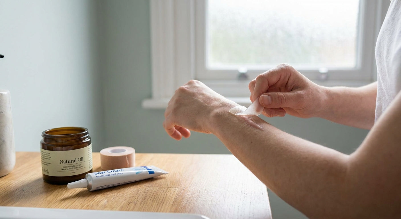How to treat hypertrophic scars at home