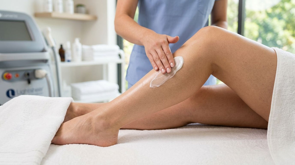 Skin recovery cream for post-laser hair removal skin