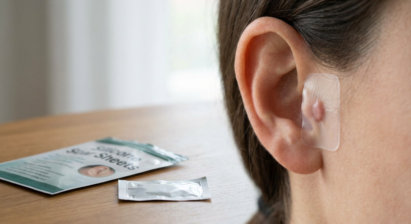 Best scar sheets for keloid scars on ears