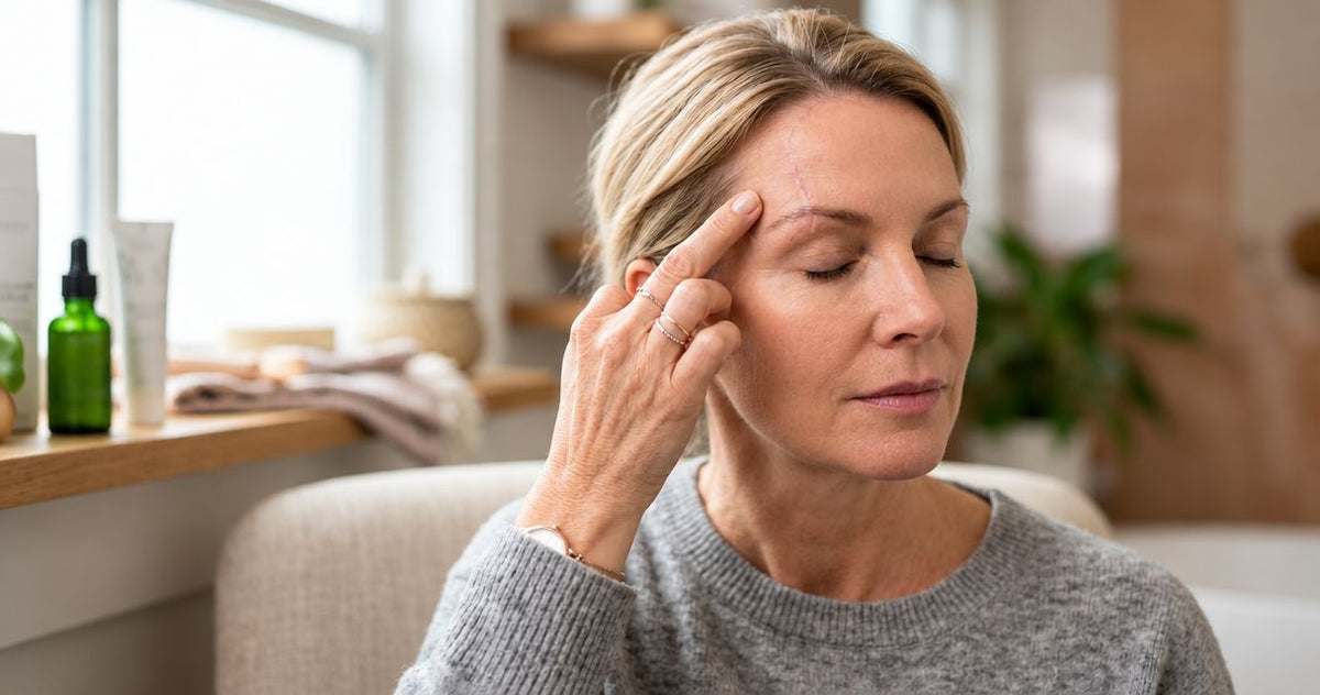 Scar cream for brow lift surgery scars