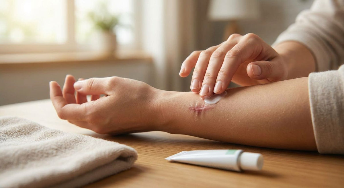 How to care for a scar after stitches are removed