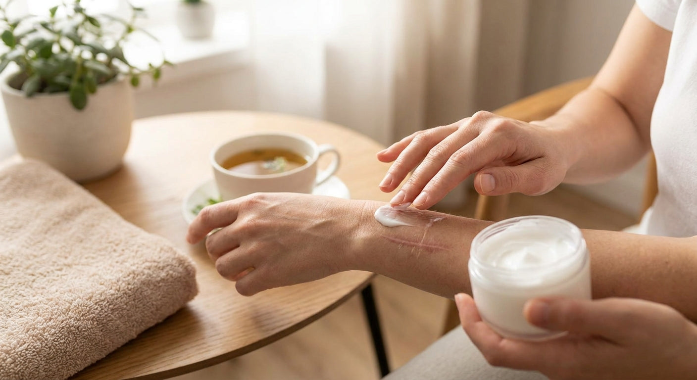 How to reduce scar itching during healing