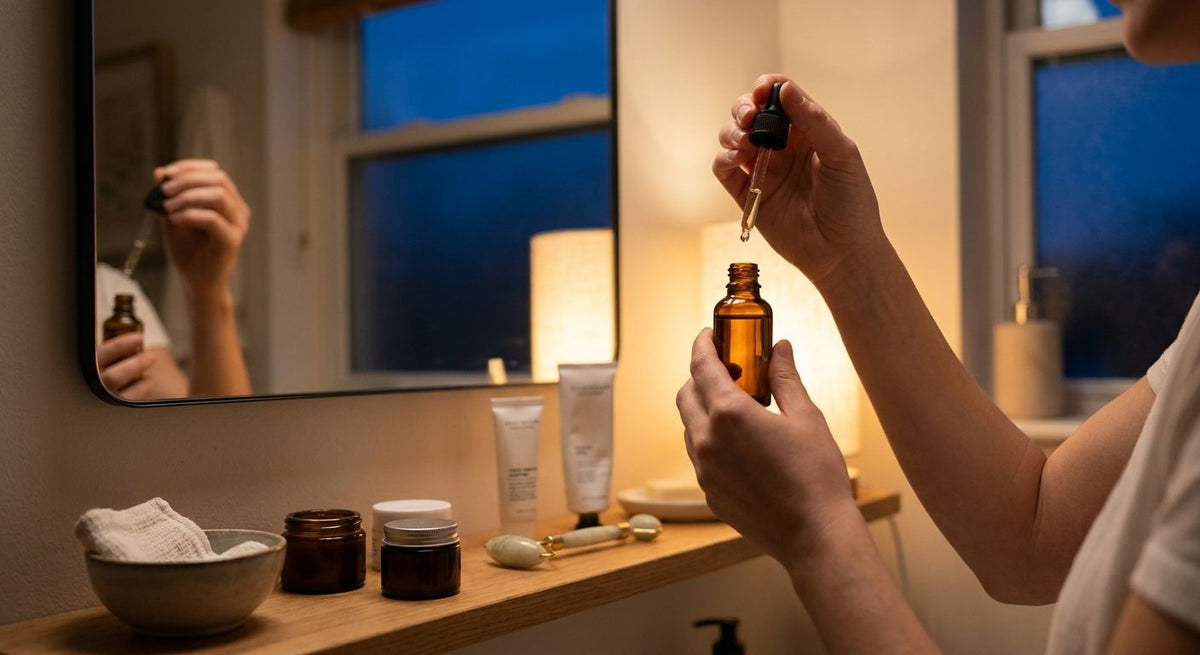 How to build a nighttime routine for scar-prone skin