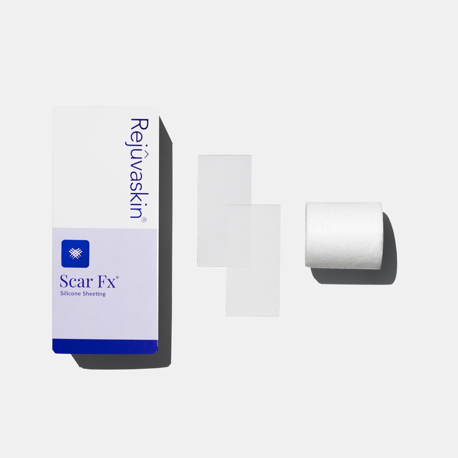 Rejuvaskin Scar Fx Silicone Sheeting For Breast Procedures - 1.5" X 3" Pair